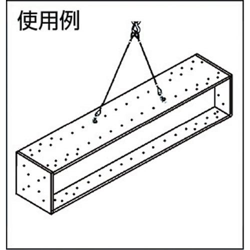 ■日本クランプ 穴つり専用クランプ〔品番:RHP700〕【2730359:0】[店頭受取不可]_2