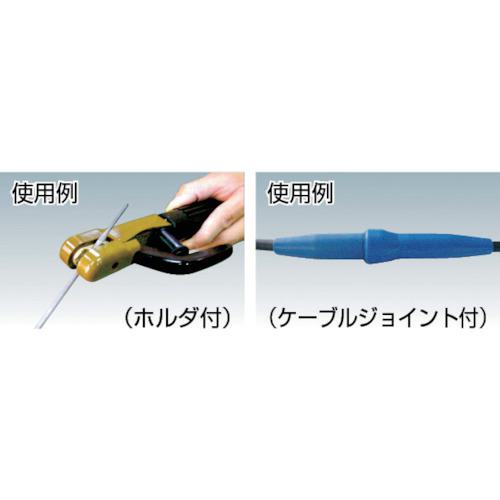 ■TRUSCO キャブタイヤケーブル2次側線 ホルダー付 5m〔品番:TWC225KH〕【2731053:0】[店頭受取不可]
