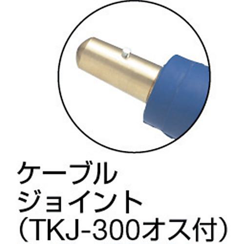 ■TRUSCO キャブタイヤケーブル2次側線 ホルダー付 5m〔品番:TWC225KH〕【2731053:0】[店頭受取不可]