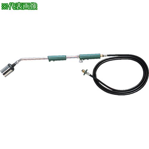 ■TRUSCO プロパンバーナー ホース5M付 火口径10号〔品番:TBL105M〕【2735555:0】[店頭受取不可]