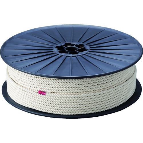 ■TRUSCO 綿ロープ 3つ打 線径6mmX長さ200m〔品番:R6200M〕【2767490:0】[店頭受取不可]