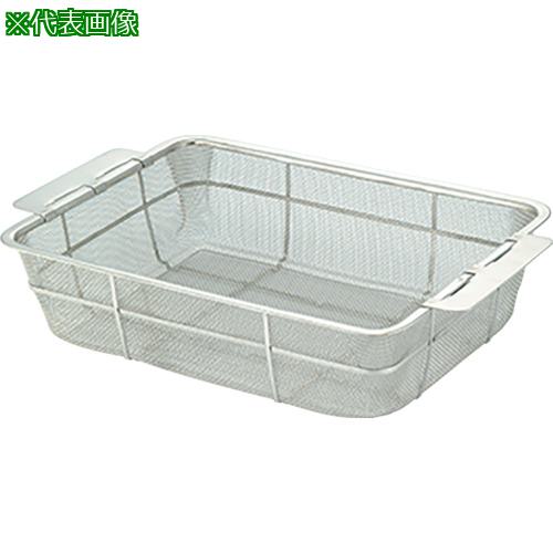 ■SUGICO ステンレス深型アミバット 8枚取手付 470×295×100〔品番:SFA8〕【2793164:0】[店頭受取不可]