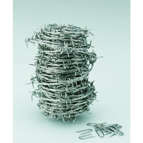 ■TRUSCO 有刺鉄線 ステンレス 1.6mm×20m〔品番:TSUW1620〕【2825848:0】[店頭受取不可]