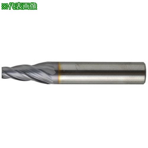 ■ユニオンツール 超硬エンドミル テーパ φ6×片角 5°〔品番:CCTE406010〕【2862034:0】[店頭受取不可]