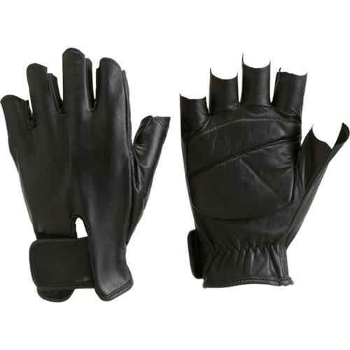 ■TRUSCO 防振防滑手袋 ハーフフィンガー LLサイズ〔品番:TPG855LL〕【2869012:0】[店頭受取不可]