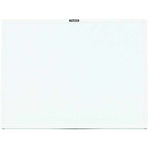 ■TRUSCO スチール製ホワイトボード 白 450X600〔品番:WGH132SW〕【2884925:0】[店頭受取不可]