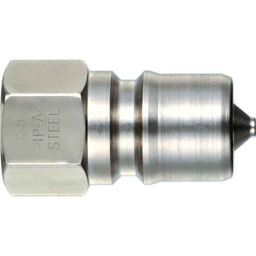 ■日東 SPカプラ タイプA 鋼鉄製 ニトリルゴムNBR(SG)相手側取付サイズR1(07914)〔品番:8PASTEELNBR〕【2921707:0】[店頭受取不可]