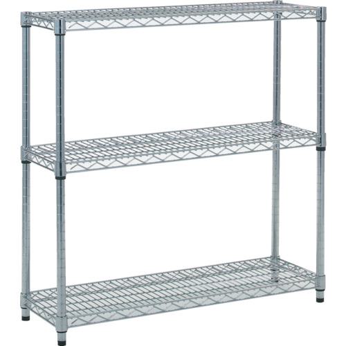 ■TRUSCO スチール製メッシュラック W905XD305XH923 3段〔品番:TME3333〕【2995808:0】[直送DS][店頭受取不可]