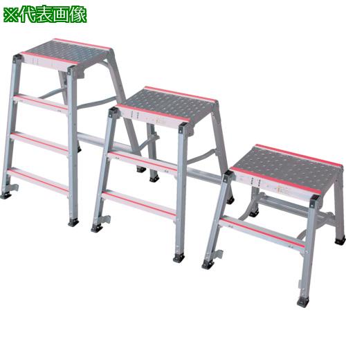 ■NAKAO 楽駝ミニ 滑り止め付き 踏み台 0.8M〔品番:SKYM8〕【3028445:0】[直送DS][店頭受取不可]
