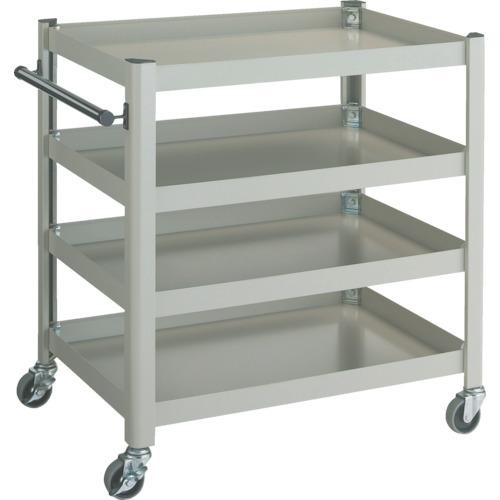 ■TRUSCO コンビネーションワゴン 643X427XH880 4段〔品番:TCW81A3〕【3047431:0】[直送DS][店頭受取不可]