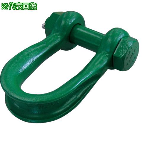 ■KANSAI 軽量型ワイドシャックル ストレートタイプ WRS 10t用〔品番:WRS10〕【3051048:0】[店頭受取不可]