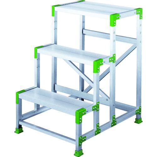 ■ハセガワ エコシリーズ作業台 3段 0.9m〔品番:EWA30〕【3055329:0】[直送DS][店頭受取不可]