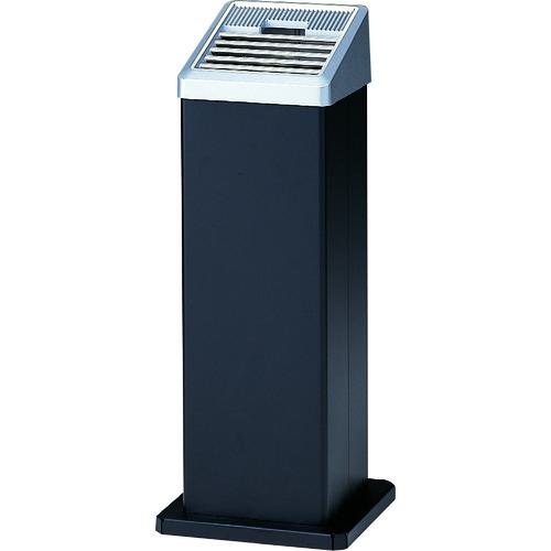 ■コンドル 屋外用灰皿 スモーキングAL-106 黒〔品番:YS34LIDBK〕【3057348:0】[店頭受取不可]
