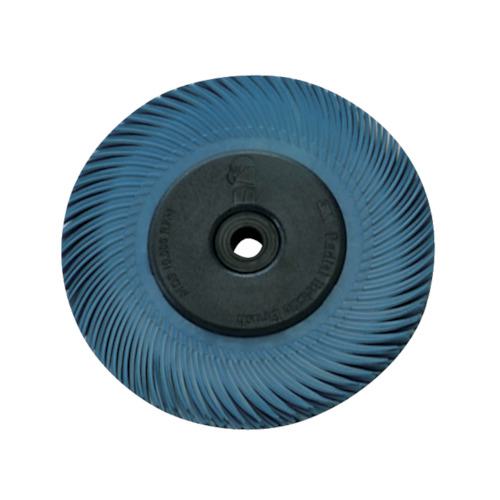 ■3M ラジアル・ブリッスルブラシ #400相当 青 152.4mm〔品番:BRBRSHTC4006〕【3111008:0】[店頭受取不可]