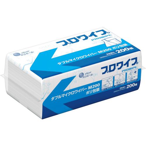 ■エリエール プロワイプ ダブルマイクロワイパーM200〔品番:823490〕【3157143:0】[店頭受取不可]