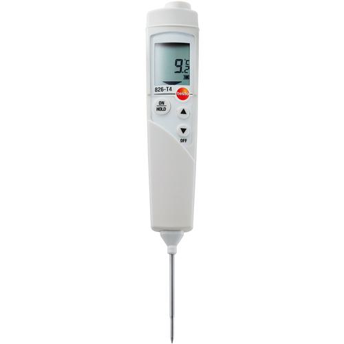 ■TESTO 食品用赤外放射温度計 testo 826-T4〔品番:T826T4〕【3212335:0】[店頭受取不可]