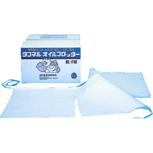 ■エム・エーライフ 油吸着材 タフネルオイルブロッター 万国旗状 (80枚入)〔品番:BLF〕【3222705:0】[直送DS][店頭受取不可]