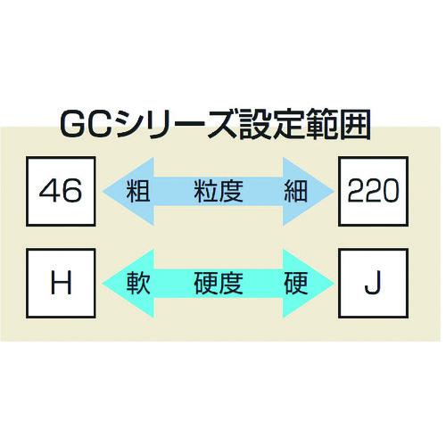 ■ノリタケ 汎用研削砥石 GC120H緑 255X25X19.05〔品番:1000E10640〕【3223353:0】[店頭受取不可]_1