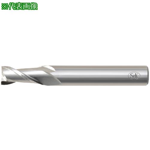 ■S&K ハイススクエアエンドミル 2枚刃ショート刃〔品番:VS2T10.5〕【3235759:0】[店頭受取不可]