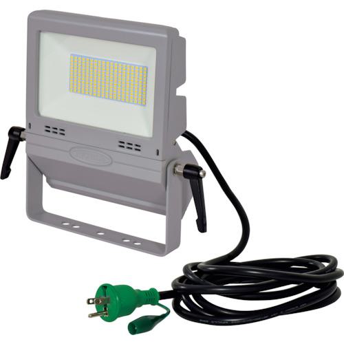■NICHIDO LED投光器 作業用フラットライト70W〔品番:LENFH70DSL50K〕【3245478:0】[店頭受取不可]