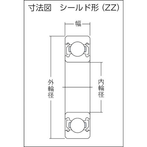 ■NTN H 大形ベアリング〔品番:6324ZZ〕【3253252:0】[店頭受取不可]_2