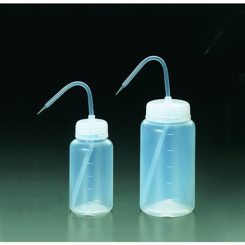 ■サンプラ PFA広口洗浄瓶 500ml〔品番:18143〕【3300196:0】[店頭受取不可]