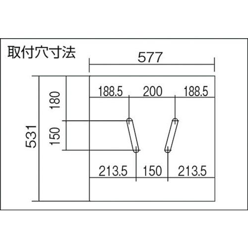 ■TRUSCO ボール盤台〔品番:UBN13〕【3304418:0】[直送DS][店頭受取不可]_1