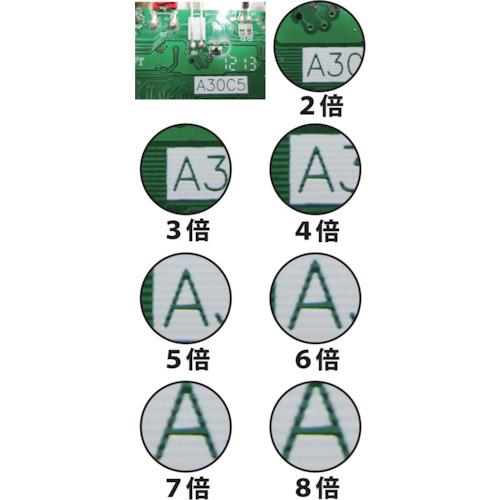 ■リーフ スタンドルーペ ロングアイポイント スタンド ルーペ 7x〔品番:LON07S〕【3316718:0】[店頭受取不可]_1
