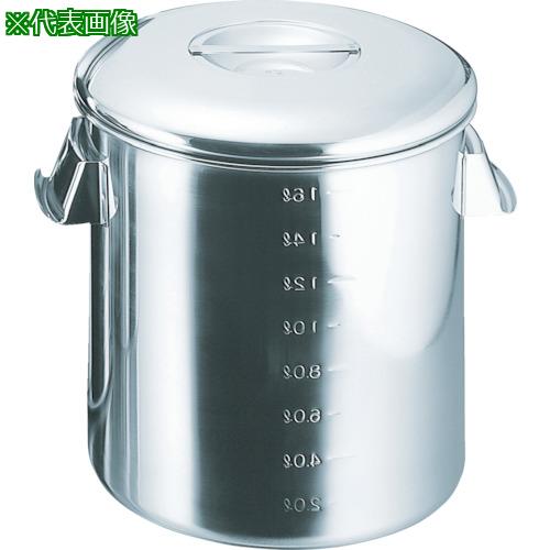 ■SUGICO 18-8目盛付深型キッチンポット 内蓋式 330x330 ZA1568〔品番:SH4633D〕【3320391:0】[店頭受取不可] 17,903円