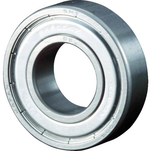 ■SMT ステンレスボールベアリング シールドタイプ 内輪径50×外径80mm〔品番:SS6010ZZ〕【3321762:0】[店頭受取不可]