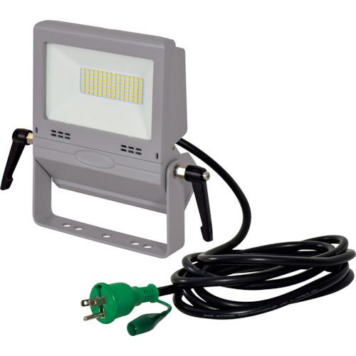 ■NICHIDO LED投光器 作業用フラットライト30W〔品番:LENFH30DSL50K〕【3329506:0】[店頭受取不可]