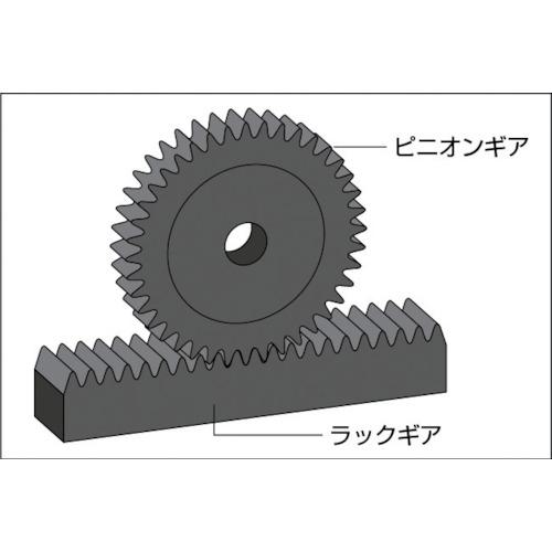 ■KANA ピニオンギヤM6 歯数26 直径156 歯幅60 穴径28〔品番:M6B26〕【3333639:0】[店頭受取不可]_4