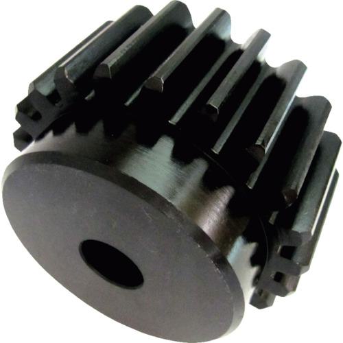 ■KANA ピニオンギヤM6 歯数20 直径120 歯幅60 穴径25〔品番:M6B20〕【3333574:0】[店頭受取不可]