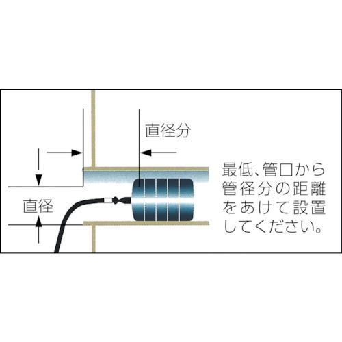 ■KANTOOL 配管内止水用品 エアホース20m 圧力計付〔品番:HT20T〕【3339114:0】[店頭受取不可]_1