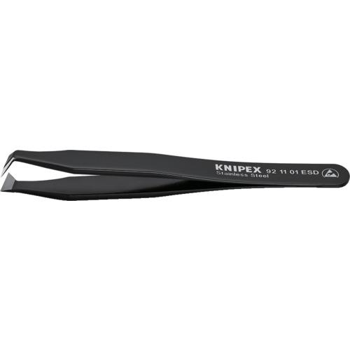 ■KNIPEX カッティングピンセット 115mm〔品番:921101ESD〕【3372608:0】[店頭受取不可]_1