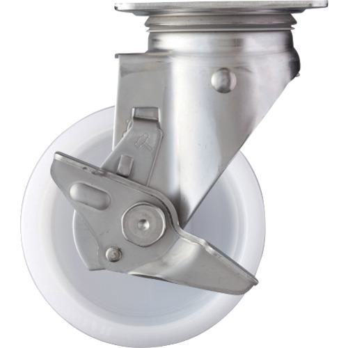 ■ハンマー SUS サイドSP付 ナイロン車125mm〔品番:313SN125〕【3373069:0】[店頭受取不可]