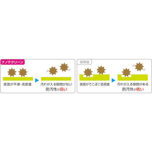 ■SHOWA ウレタン背抜き手袋 E0100 ナノテクリーンAC 10双入 ホワイト Mサイズ〔品番:E0100M〕【3382001:0】[店頭受取不可]_3