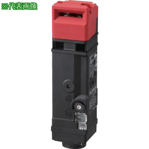 ■OMRON 小形電磁ロック セーフティドアスイッチ 6点接点タイプ〔品番:D4SLN2RFGD〕【3416481:0】[店頭受取不可]