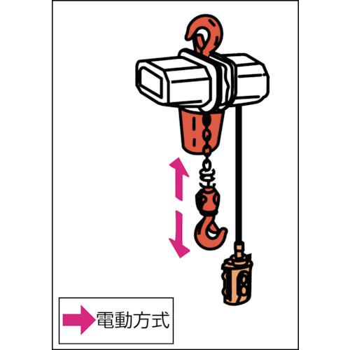 ■象印 ベータ型小型電気チェンブロック 定格荷重125KG 揚程6M (βS-012 6m)〔品番:BSK1260〕【3419223:0】[店頭受取不可]_2