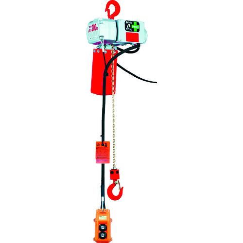 ■象印 ベータ型小型電気チェンブロック 定格荷重200KG 揚程3M (βS-020 3m)〔品番:BSK2030〕【3419193:0】[店頭受取不可]
