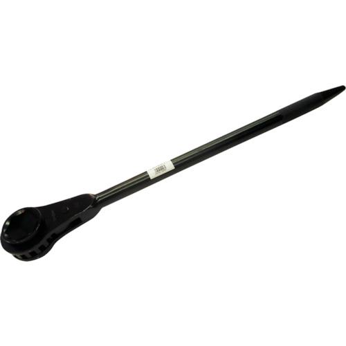 ■スーパー 片口ラチェットレンチ(強力型) 六角対辺寸法:60〔品番:RH60T〕【3445763:0】[店頭受取不可]