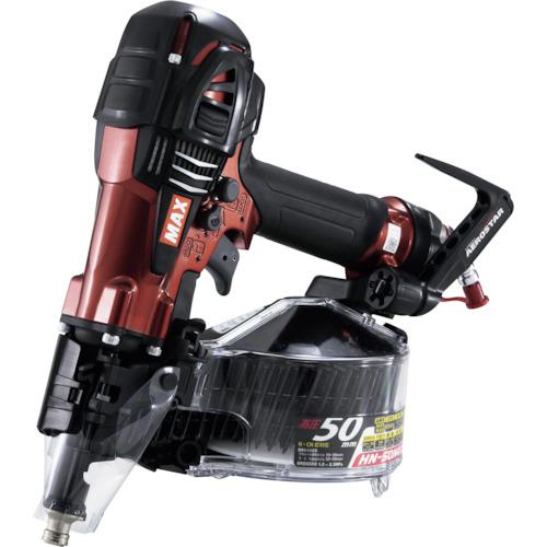 ■MAX スーパーネイラ HN-50N4(D)-R〔品番:HN50N4DR〕【3471762:0】[店頭受取不可]