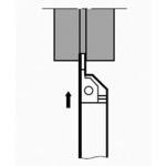 ■タンガロイ 外径溝入れ、突っ切り加工用バイト CTWR/L〔品番:CTWR25253〕【3503542:0】[店頭受取不可]