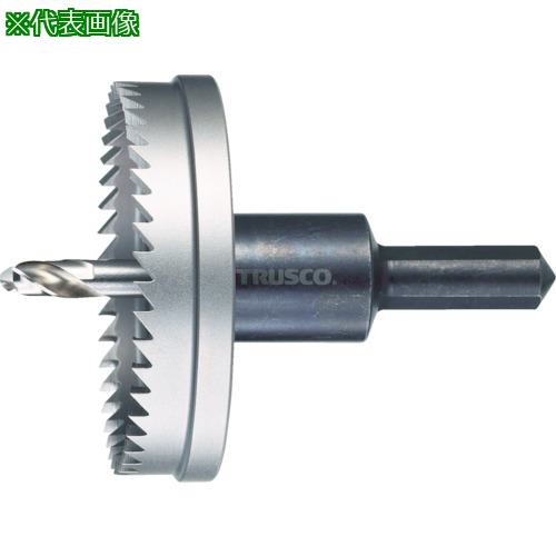 ■TRUSCO E型ホールカッター 100mm〔品番:TE100〕【3521621:0】[店頭受取不可]