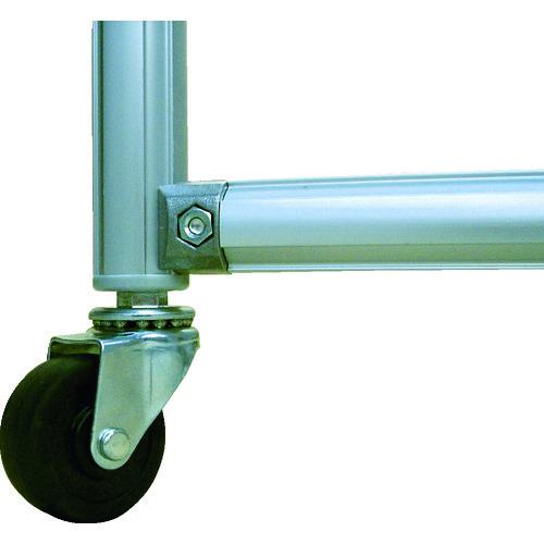 吉野 火花用衝立アルミパイプ 2×2 接続固定 ( YS-22JF-A ) 吉野 火花用衝立アルミパイプ 2×2 接続キャスターYS-22JC-A(溶接用品・