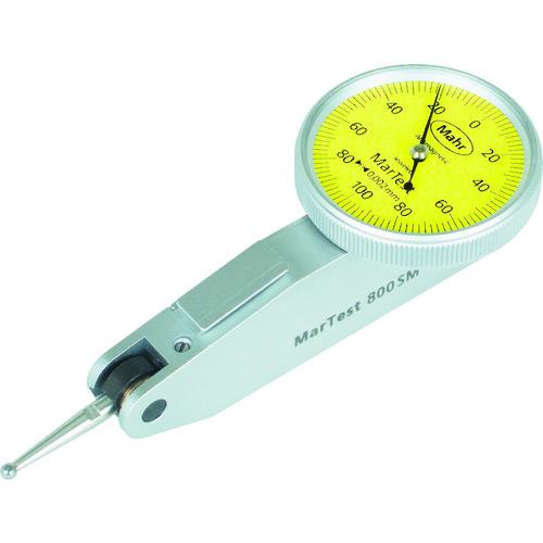 ■マール てこ式ダイアルゲージ 800SM 文字盤径27.5mm 測定範囲±0.1mm(4308150)〔品番:800SM〕【3536319:0】[店頭受取不可]