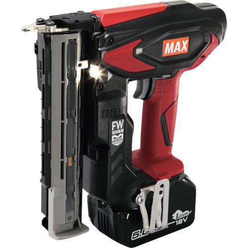 ■MAX 型枠用充電式フィニッシュネイラセット(5.0Ah)〔品番:TJ35FN3FWBC1850A〕【3547681:0】[店頭受取不可]