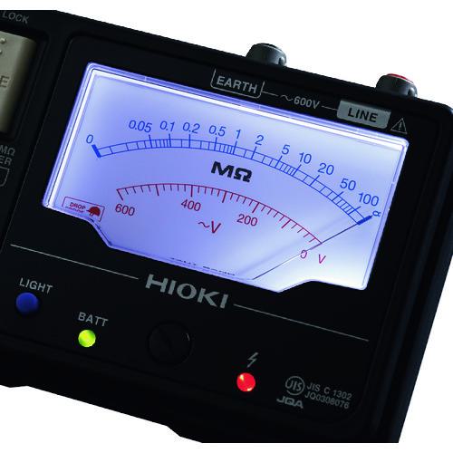 □HIOKI アナログ絶縁抵抗計(単レンジ) IR4015-10〔品番 □HIOKI アナログ絶縁抵抗計(単レンジ) IR4015-10〔品番