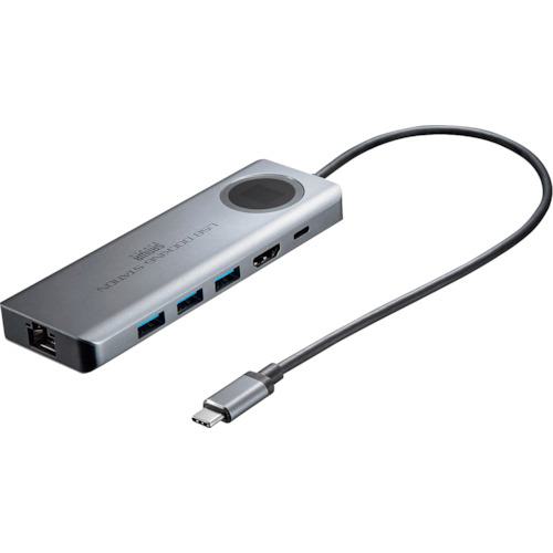 ■【在庫限り】SANWA USB3.2Gen2対応Type-Cドッキングステーション〔品番:USBDKM1〕【3579415:0】[店頭受取不可]