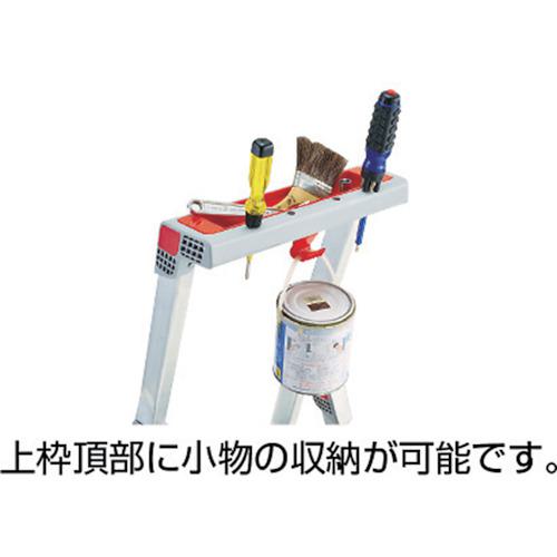 ■PiCa 上わく付き踏台CF型6段〔品番:CF6〕【3602036:0】[直送DS][店頭受取不可]_2